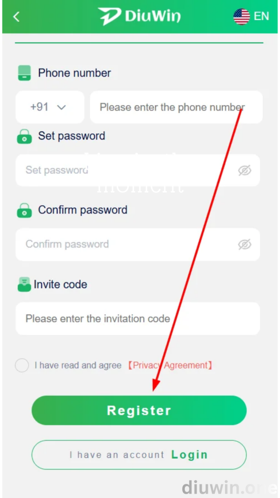 diuwin Game Register